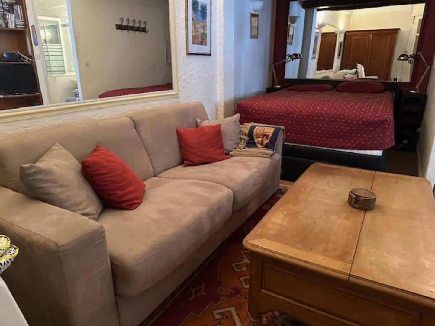 Apartment Provence-Style Studio Sea Across The Street Antibes