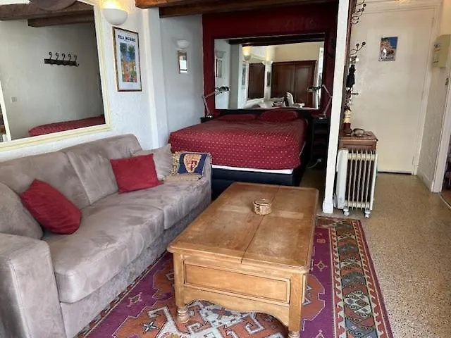 Apartment Provence-Style Studio Sea Across The Street Antibes