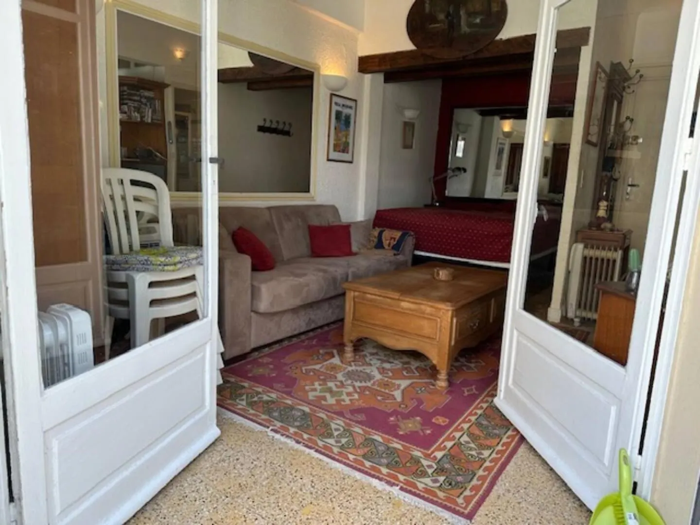 Apartment Provence-Style Studio Sea Across The Street Antibes
