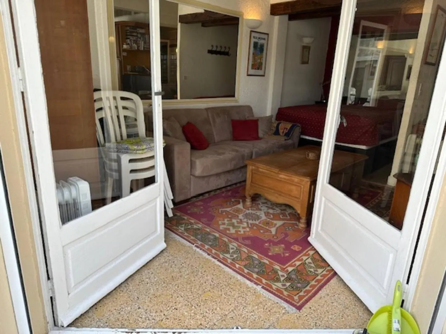 Provence-Style Studio Sea Across The Street Antibes 0*,