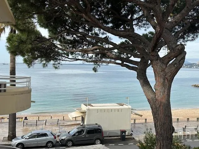 Provence-Style Studio Sea Across The Street Antibes Apartment