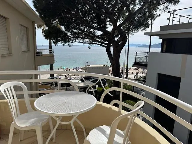 Apartment Provence-Style Studio Sea Across The Street Antibes France